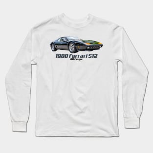 1980 Ferrari 512 BB Coupe Long Sleeve T-Shirt